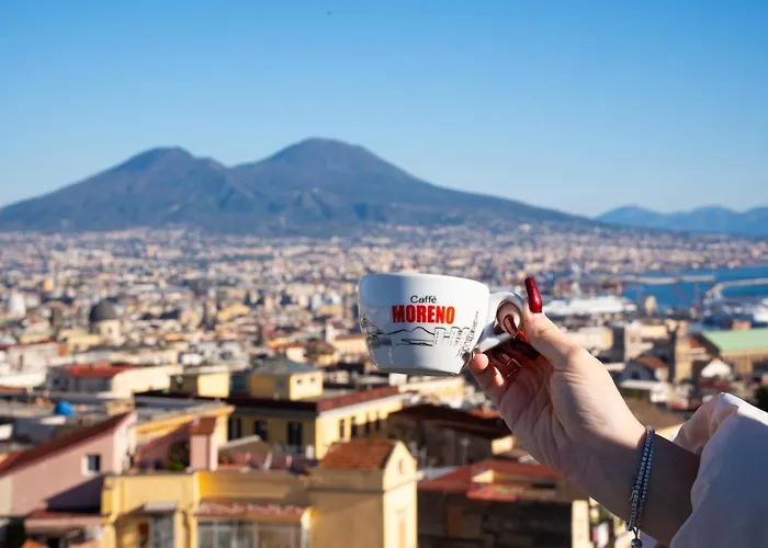 Na Bella Vista Rooftop-b&b بيت ضيافة نابولي